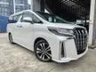 Recon 2021 Toyota Alphard 2.5 SC Grade 4.5 Sun Roof PCS LTA BSM DIM Display Audio Pilot Seat Leather Power Boot Unregister