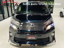 Toyota Vellfire 2.4 Z G Edition FACELIFT MPV - 1 Year Warranty - FULL MODELLISTA KIT