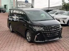 2025 Toyota Alphard 2.5 Z - Side Step - 360 Camera - Moonroof - Digital Inner Mirror - Head Up Display - Auto Parking Assist - Blind Spot Monitor
