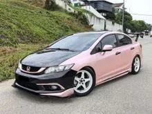 2015 Honda Civic 2.0 Navi (A) Full Modulo Bodykit, GT Wing Spoiler, Lufi OBD Meter, Android Player, Reverse Camera, Leather Seats, Push Start, Sedan