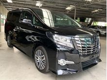 2017 Toyota Alphard 2.5 SC - FULL LEATHER SEAT - JBL 4CAM P.CRASH