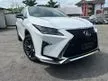 Recon 2018 Lexus RX300 2.0 F Sport SUV PANORAMIC ROOF & RED LEATHER - Cars for sale