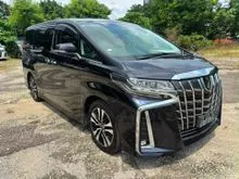 2021 Toyota Alphard 2.5 SC Unregistered with MAX LOAN, CASH REBATE, DIM, BSM, 8 YEARS Warranty