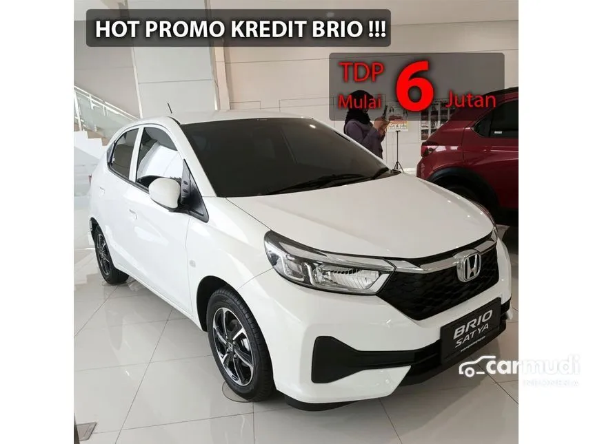 Jual Mobil Honda Brio 2024 E Satya 1.2 di Jawa Barat Automatic Hatchback Putih Rp 154.900.000