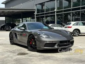 2018 Porsche 718 2.0 Cayman Coupe VIP OWNER ORIGINAL LOW MILEAGE HIGH SPEC PDLS PLUS SPYDER RIM SPORT EXHAUST PASM SPORT CHRONO BOSE SOUND AND MORE