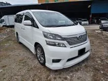 2010/2014 CASH OTR Toyota Vellfire 2.4 ZP 2 POWER DOOR POWER BOOT MPV