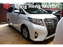 2015 Toyota Alphard 2.5 8 seaters MPV -- UNREG --