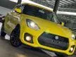 Recon UNREG 2023 SUZUKI SWIFT SPORT 1.4 TURBO (M) BLACK INTERIOR, MULTIFUNCTION STEERING, KEYLESS, SEMI BUCKET SEAT, REVERSE CAMERA, CRUISE CONTROL, MIL 6K