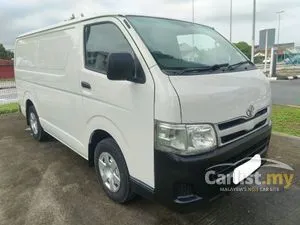 2012 Toyota Hiace 2.5 Panel Van Van