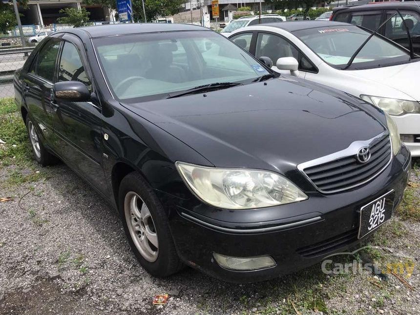 Toyota Camry 2004 E 2.0 in Selangor Automatic Sedan Black 