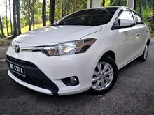 2016 Toyota Vios 1.5 E Bush start Camera Full Service Record Original Paint Original Condition One Owner Accident Free