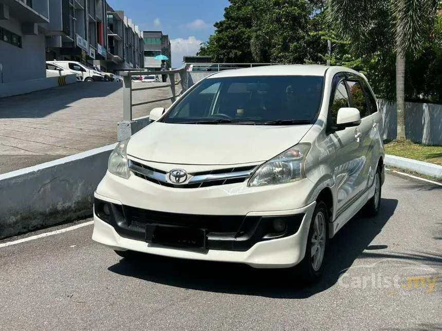 2013 Toyota Avanza G MPV