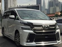 2016 Toyota Vellfire 2.5 ZG UNREGISTER WITH SUNROOF PRE CRASH