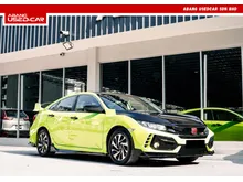 Honda Civic 1.8 S Sedan FACELIFT FULL BODYKIT TYPE R CARBON FIBER HOOD CRUISE CONTROL TOUCHSCREEN PLAYER DIGITAL METER FABRIC SPORT SEATS