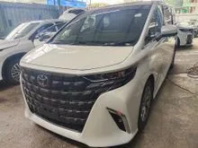2024 Toyota Alphard 2.5 Z 7-Seater MPV  Car 12k mileages Ready Stock 299k