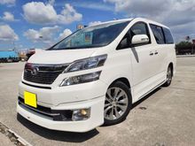 2012 / 2013 Toyota VELLFIRE 3.5 V6 (A) VL ZG NEW FACELIFT MODELISTA BODYKIT HOME THEATER PILOT SEAT 2 POWER DOOR POWER BOOT 2.4