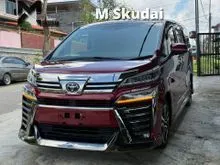 2021 Toyota Vellfire 2.5 ZG 2PD 7SEATER FULL LEATHER 32K KM 5YRS TOYOTA WARRANTY
