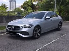 2023 Mercedes-Benz C200 28K KM UNDER WARRANTY 1.5 Avantgarde Sedan