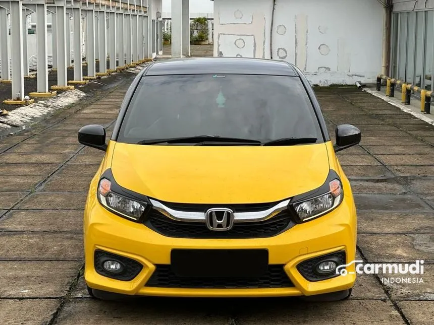 Jual Mobil Honda Brio 2021 Satya E 1.2 di DKI Jakarta Automatic Hatchback Kuning Rp 145.000.000