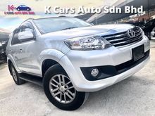2015 Toyota Fortuner 2.7 V (A) FACELIFT 7SEAT FULL SPEC