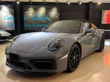 2023 Porsche 911 3.0 Targa 4 GTS Convertible Japan Spec with Arctic Grey, Burmester, Lifter, RS Spyder Wheel / INCOMING STOCK / PRICE INCLUDE TAX DUTY