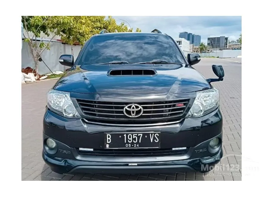 Jual Mobil Toyota Fortuner 2014 G TRD 2.5 di Banten Automatic SUV Hitam Rp 274.900.000