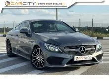 2017 Mercedes-Benz C300 2.0 Coupe TRUE YEAR MAKE LOW MILEAGE ONE OWNER WARRANTY