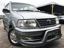 2004 Toyota Unser 1.8 LGX MPV MANUAL 1OWNER BLACKLIST NO DOCUMENT LULUS , PTPTN FULLOAN AVANZA VANETTE SERENA