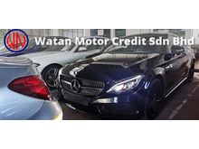 2016 Mercedes-Benz C300 2.0 CC Coupe AMG FULLSPEC,UNREG,INCLUDED SST,NO HIDDEN CHARGE,PANAROMIC ROOF.PRE CRASH,MEMORY SEAT,LEATHER,REVERSE CAM & ETC