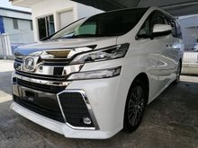 2016 Toyota Vellfire ZG JBL FullSet/4Camera/PreCrash Unregister