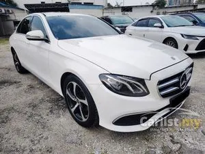 2020 Mercedes-Benz E200 2.0 SportStyle Avantgarde Sedan