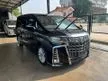 Recon 2018 Toyota Alphard 2.5 S SPEC ** sUNROOF / LEATHER COVER / 7S / 2PD / PRE CRASH ** FREE 5 YEAR WARRANTY ** OFFER OFFER **