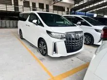 *8 YEARS WARRANTY* 2022 Toyota Alphard 2.5 SC