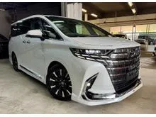 2024 Toyota Alphard 2.5 Executive Lounge MPV HEV JBL SIDE STEP DIM BSM 360 E-FOUR AWD GRADE 5A 11K+KM MODELISTA BODYKITS JAPAN UNREG
