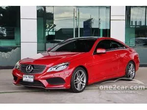 2015 Mercedes-Benz E200 2.0 AMG Dynamic Coupe