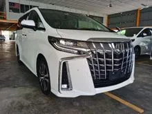 ZERO SST & NO HIDDEN COST 2020 Toyota Alphard 2.5 G S C Package MPV