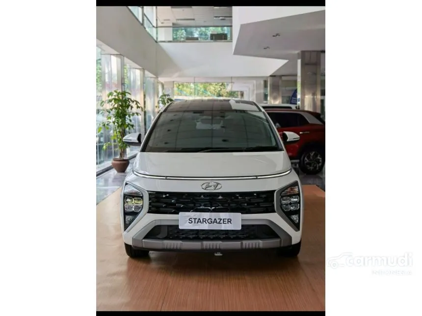Jual Mobil Hyundai Stargazer 2024 Prime 1.5 di Jawa Barat Automatic Wagon Putih Rp 290.900.000