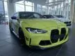 Recon 2021 BMW M4 3.0 Competition Coupe Unregistered, Low Mileage, Fully Loaded, AMG Killer - Cars for sale