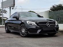 2017 Mercedes-Benz C300 2.0 AMG Coupe PANOROOF POWER TRUNK BURMESTER SOUND