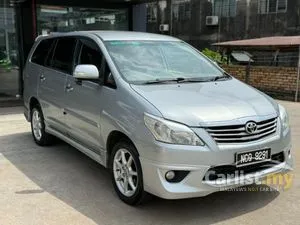 2012 Toyota Innova 2.0 G (Metallic) MPV