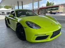2017 Porsche 718 2.0 Cayman Coupe