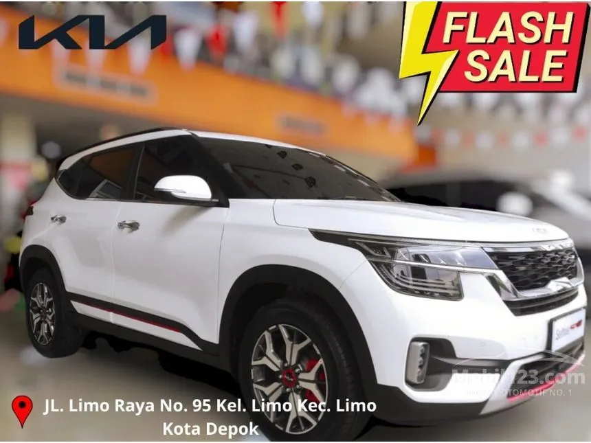 Jual Mobil KIA Seltos 2024 GT Line 1.4 di Jawa Barat Automatic Wagon Putih Rp 380.400.000