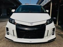 TOYOTA ESTIMA 2.4 1 YEAR WARRANTY 2012,Smooth Engine Gear Box,Crystal White in Color,Datin One Owner