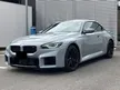 2024 BMW M2 3.0 PRO PACKAGE COUPE - LOW MILEAGE, GRADE 5AA, HARMON KARDON SPEAKER