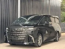 UNREG 2024 Toyota Alphard 2.5 Z Spec, Pilot Seat, Sunroof, 360 Camera, BSM, DIM, Ventilation Seat, Roof Monitor, Keyless Entry, MIL 13K ONLY
