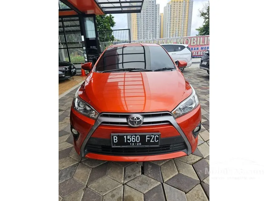 Jual Mobil Toyota Yaris 2016 G 1.5 di Jawa Barat Automatic Hatchback Orange Rp 150.000.000