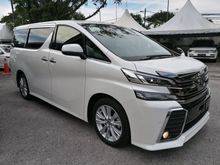 2015 Toyota Vellfire 2.5 Z ZA 8 SEAT 3 POWER DOOR PRE CRASH SYSYTEM UNREG