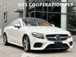 Recon 2019 Mercedes Benz E200 2.0 Turbo Coupe AMG LINE Sports Unregistered - Cars for sale