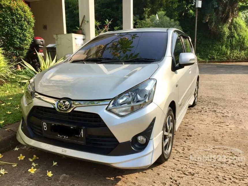 Jual Mobil Toyota Agya 2018 TRD 1.2 di DKI Jakarta Automatic Hatchback Silver Rp 126.000.000