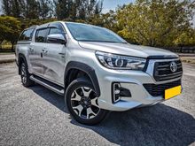 2019 Toyota Hilux 2.8 L-Edition Pickup Truck F/Serv 60k Mileage 5 Year Toyota Unlimited Mileage 1 Owner ONLY